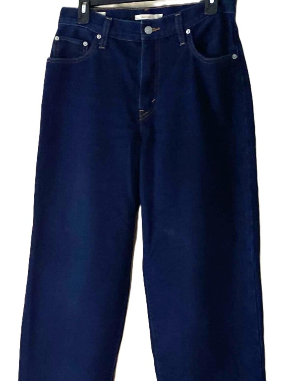 Levi's Premium Baggy Dad Jeans Dark Wash Wide Leg Slouchy Denim Size 29